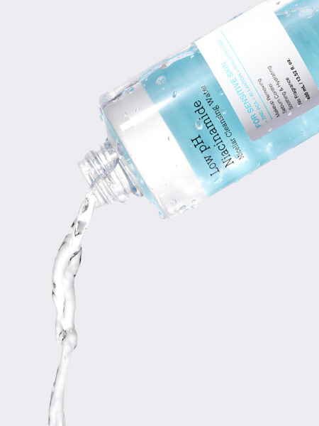 Мягкая мицеллярная вода для снятия макияжа с ниацинамидом COSRX Low pH Niacinamide Micellar Cleansing Water Мягкая мицеллярная вода для снятия макияжа с ниацинамидом COSRX Low pH Niacinamide Micellar Cleansing Water