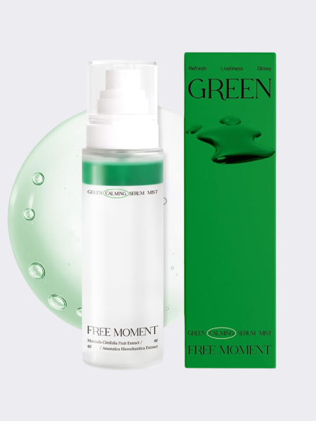 Двухфазный мист для лица с растительными экстрактами Dr.Althea Free Moment Green Calming Serum Mist Двухфазный мист для лица с растительными экстрактами Dr.Althea Free Moment Green Calming Serum Mist