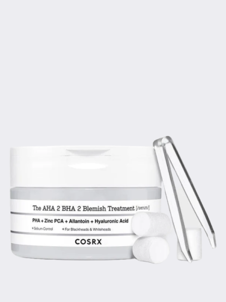 Точечная противовоспалительная сыворотка с комплексом кислот CosRX The AHA 2 BHA 2 Blemish Treatment Serum Точечная противовоспалительная сыворотка с комплексом кислот CosRX The AHA 2 BHA 2 Blemish Treatment Serum