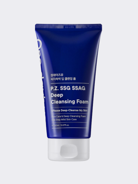 Глубокоочищающая пенка для умывания с растительными экстрактами One-Day's You P.Z Ssg Ssag Deep Cleasing Foam