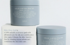 Отшелушивающие тонер-пэды для лица с салициловой кислотой 2% DPU Salicylic Acid Skin Clear Pad