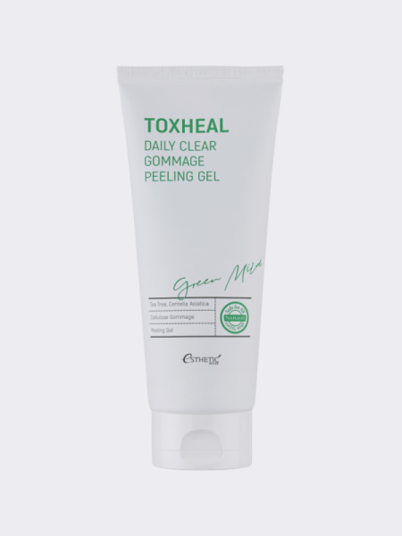 Успокаивающий пилинг-скатка с экстрактом чайного дерева Esthetic House TOXHEAL Daily Clear Gommage Peeling Gel