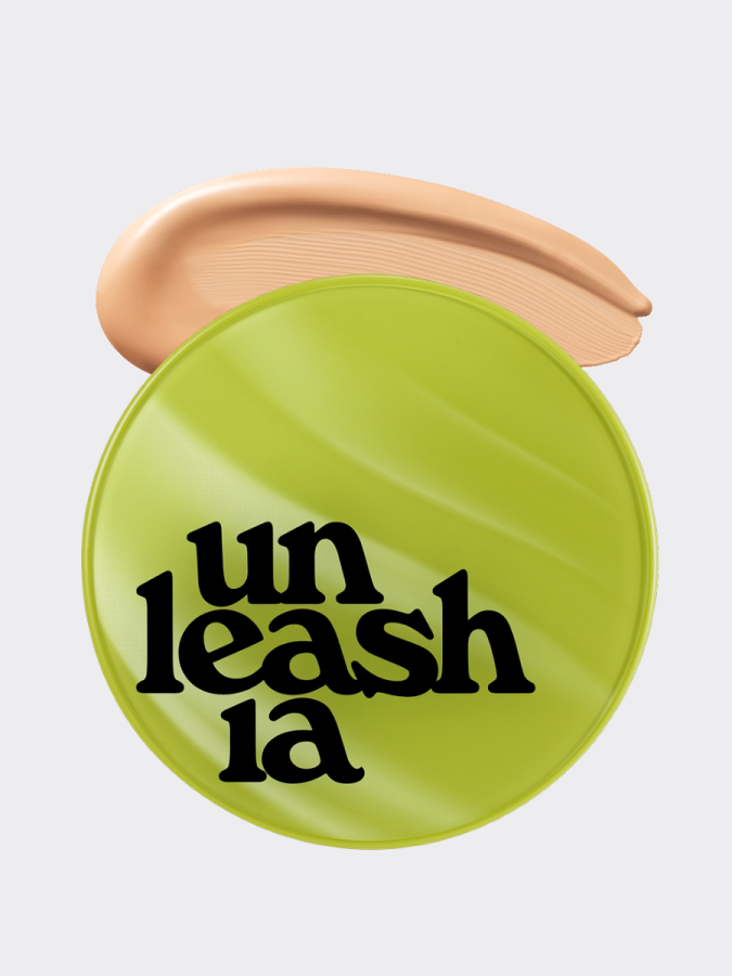 Тональный кушон с сатиновым финишем UNLEASHIA Healthy Green Cushion #27