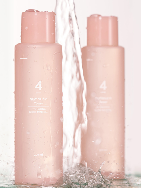 Увлажняющий тонер для лица с минеральной водой Numbuzin No.4 Hydrating Glow Mineral Toner Увлажняющий тонер для лица с минеральной водой Numbuzin No.4 Hydrating Glow Mineral Toner