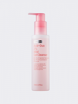 Очищающий гель для умывания с кислотами By Wishtrend Acid-duo 2% Mild Gel Cleanser