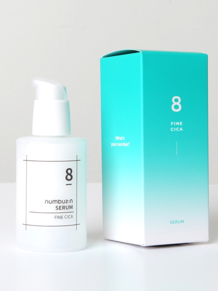 Успокаивающая сыворотка с экстрактом центеллы Numbuzin No.8 Fine Cica Serum Успокаивающая сыворотка с экстрактом центеллы Numbuzin No.8 Fine Cica Serum