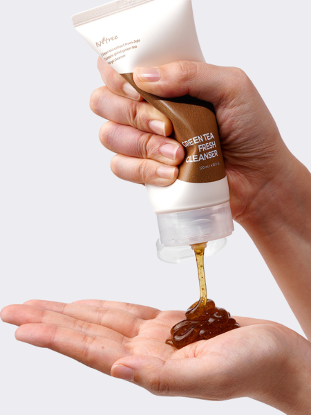 Освежающая гель-пенка для умывания с экстрактом зеленого чая IsNtree Green Tea Fresh Cleanser Освежающая гель-пенка для умывания с экстрактом зеленого чая IsNtree Green Tea Fresh Cleanser