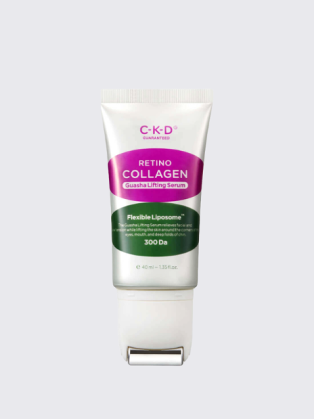 Разглаживающая сыворотка-роллер с коллагеном и ретиналем CKD Retino Collagen Small Molecule 300 Guasha Lifting Serum