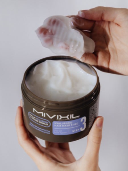 Увлажняющая маска для волос с гиалуроновой кислотой MIVIXIL Hyaluronic Hair Mask 5 Sec