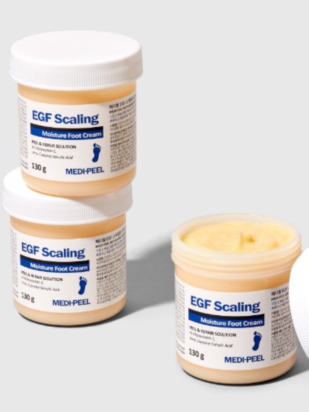 Смягчающий отшелушивающий крем для ног MEDI-PEEL EGF Scaling Moisture Foot Cream