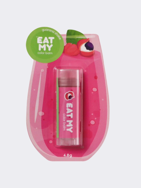 Оттеночный бальзам для губ "Шейк с гуараной" EAT MY Color Balm Guarana Shake