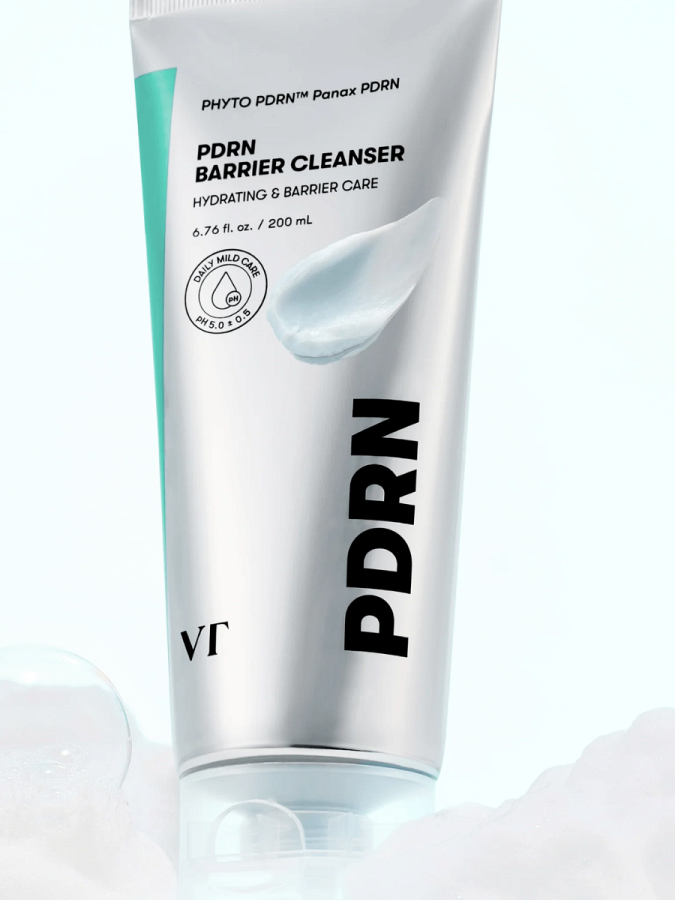 Мягкая пенка для умывания с ПДРН VT PDRN Barrier Cleanser