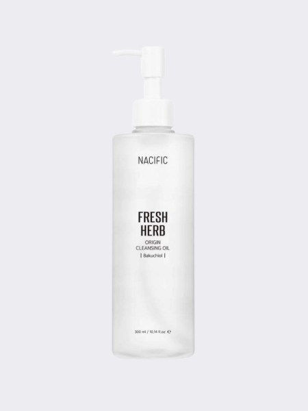 Очищающее гидрофильное масло с бакучиолом Nacific Fresh Herb Origin Cleansing Oil Bakuchiol