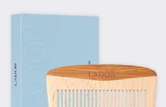Деревянная мини-расчёска для волос La’dor Detangling Min Hair Comb