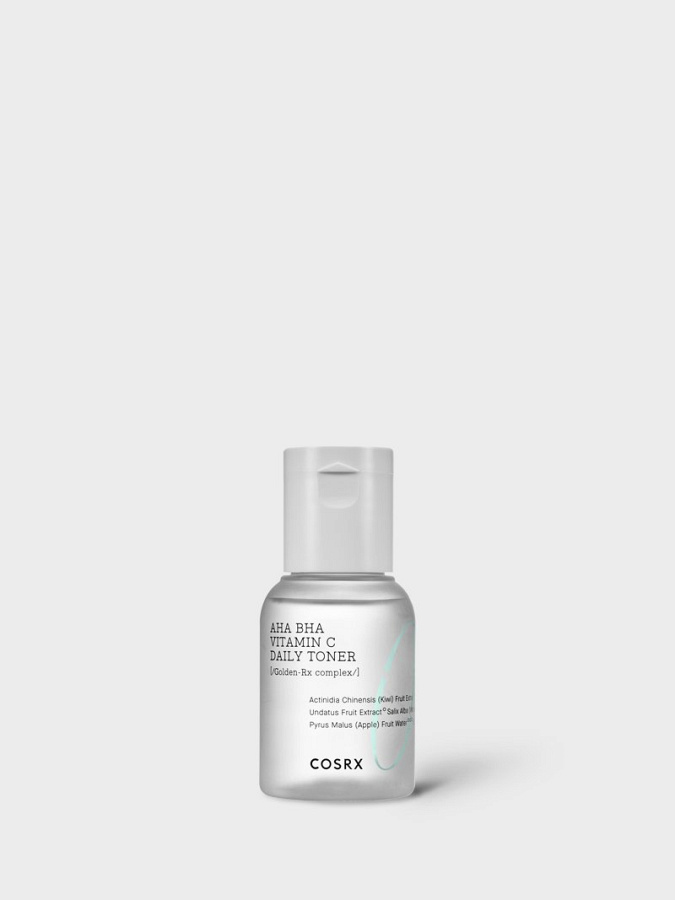МИНИ Тонер с кислотами и витамином С Cosrx Refresh AHA BHA Vitamin C Daily Toner