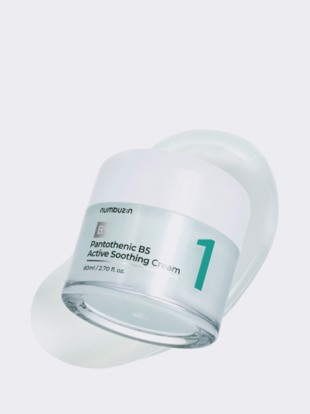 Успокаивающий крем для лица с витамином В5 Numbuzin No.1 Pantothenic B5 Active Soothing Cream Успокаивающий крем для лица с витамином В5 Numbuzin No.1 Pantothenic B5 Active Soothing Cream