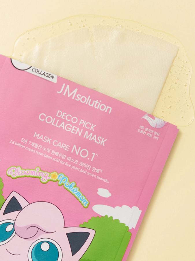 Питательная тканевая маска с коллагеном JMSolution Deco Pick Collagen Mask