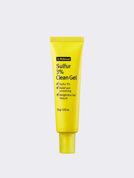 Противовоспалительный крем-гель By Wishtrend Sulfur 3% Clean Gel Противовоспалительный крем-гель By Wishtrend Sulfur 3% Clean Gel