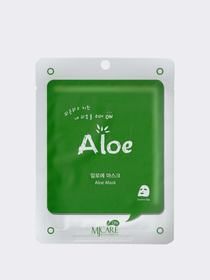 Смягчающая тканевая маска с экстрактом алоэ MJ Care On Aloe Mask Pack Смягчающая тканевая маска с экстрактом алоэ MJ Care On Aloe Mask Pack