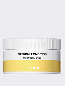 Очищающий гидрофильный крем с экстрактом риса The Saem Natural Condition Rice Cleansing Cream
