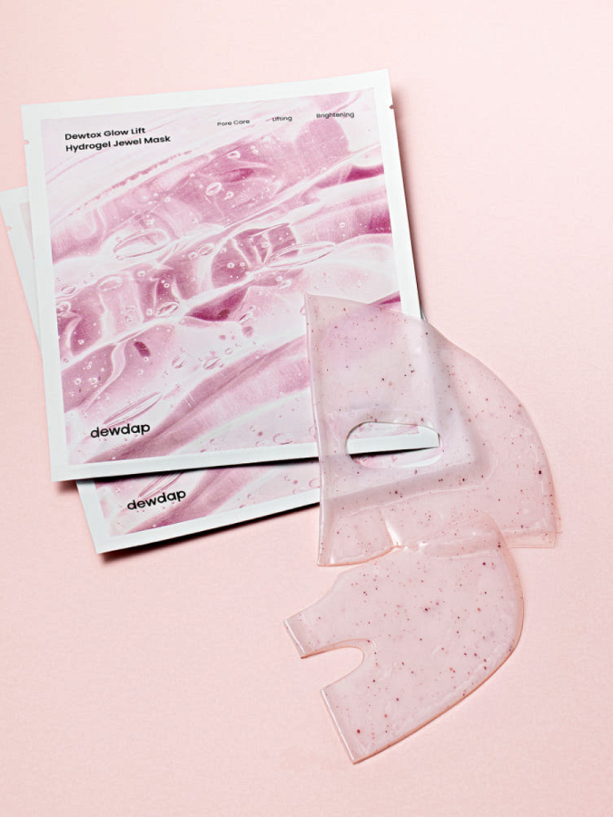 Гидрогелевая маска для сияния кожи dewdap Glow Lift Hydrogel Jewel Mask