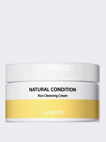 Очищающий гидрофильный крем с экстрактом риса The Saem Natural Condition Rice Cleansing Cream Очищающий гидрофильный крем с экстрактом риса The Saem Natural Condition Rice Cleansing Cream