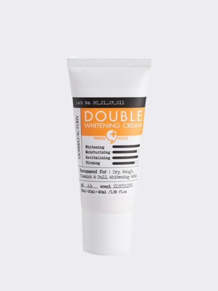 Двойной осветляющий крем для лица с экстрактом облепихи Derma Factory Double Whitening Cream Двойной осветляющий крем для лица с экстрактом облепихи Derma Factory Double Whitening Cream