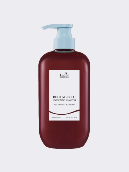 МАКСИ Восстанавливающий шампунь для волос MAXI La’dor Root Re-Boot Awakening Shampoo Ginseng & Beer Yeast МАКСИ Восстанавливающий шампунь для волос MAXI La’dor Root Re-Boot Awakening Shampoo Ginseng & Beer Yeast