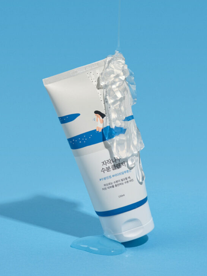 Деликатный гель для умывания с берёзовым соком Round Lab Birch Juice Moisturizing Cleanser