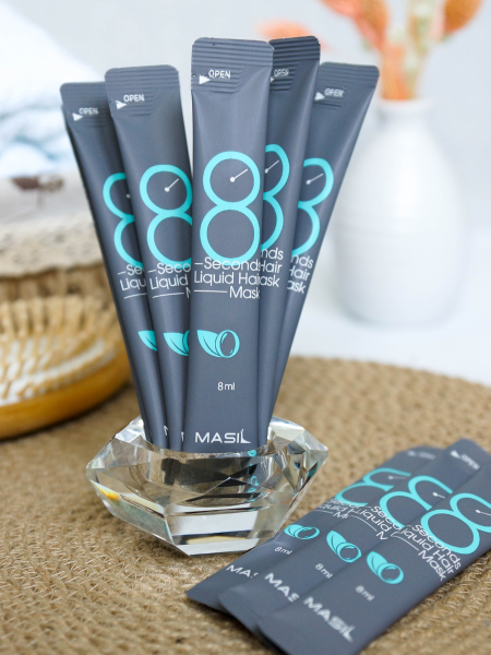 Экспресс-маска для объема волос в саше Masil 8 Seconds Salon Liquid Hair Mask Экспресс-маска для объема волос в саше Masil 8 Seconds Salon Liquid Hair Mask