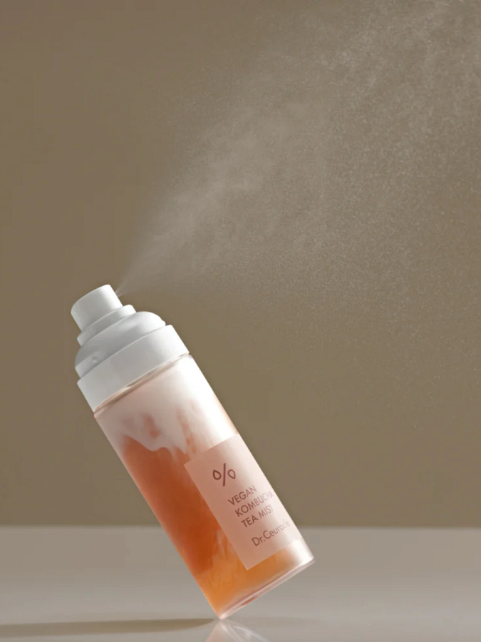 Двухфазный питательный спрей с экстрактом комбучи Dr.Ceuracle Vegan Kombucha Tea Mist