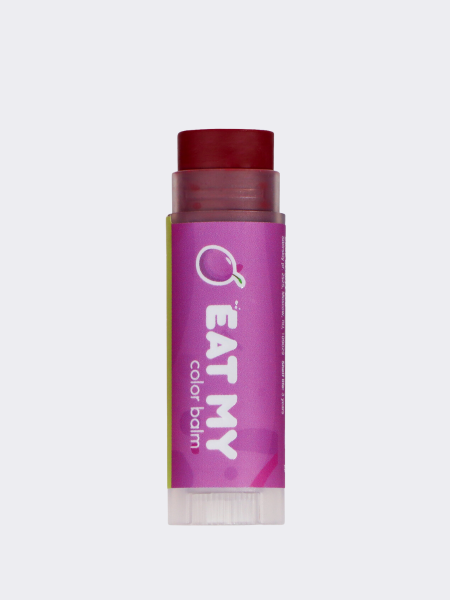 Оттеночный бальзам для губ "Сливовый смузи" EAT MY Color Balm Plum Smoothie