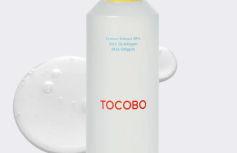 Отшелушивающий тонер с комплексом кислот и экстрактом лимона TOCOBO AHA BHA Lemon Toner