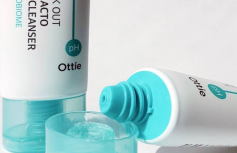 Слабокислотная гель-пенка для умывания с лактобактериями OTTIE Soak out Lacto Gel Cleanser