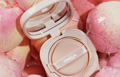 Тональный кушон для лица с сияющим финишем INGA Water Glow Daily Cushion 21N Light Beige