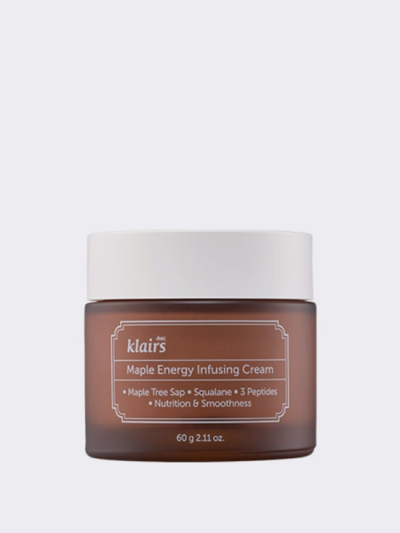 Питательный крем для лица с кленовым соком Dear, Klairs Maple Energy Infusing Cream Питательный крем для лица с кленовым соком Dear, Klairs Maple Energy Infusing Cream
