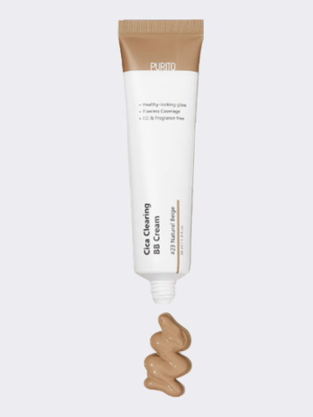 Успокаивающий BB крем с экстрактом центеллы №23 Purito Cica Clearing BB cream