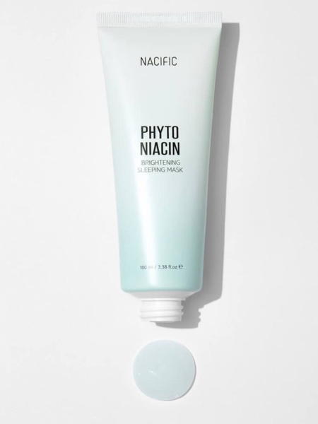 Осветляющая ночная маска для лица с ниацинамидом Nacific Phyto Niacin Brightening Sleeping Mask