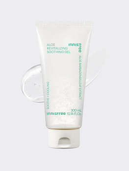 Универсальный увлажняющий гель с экстрактом алоэ и мадекассосидом innisfree Aloe Revitalizing Soothing Gel