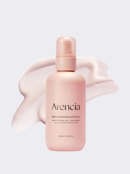 Увлажняющий лосьон для лица с ниацинамидом и коллагеном Arencia Red Smoothie Lotion 5