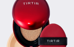 Тональный кушон с полуматовым финишем TIRTIR Mask Fit Red Cushion 22N Shell Beige