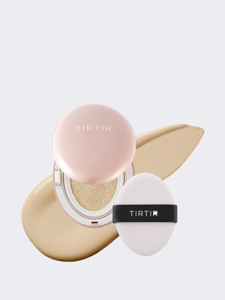 МИНИ Тональный кушон со стойким матовым финишем TIRTIR Mask Fit All-Cover Cushion 17W French Vanilla