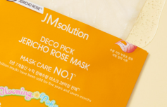 Успокаивающая тканевая маска с экстрактом иерихонской розы JMSolution Deco Pick Jericho Rose Mask