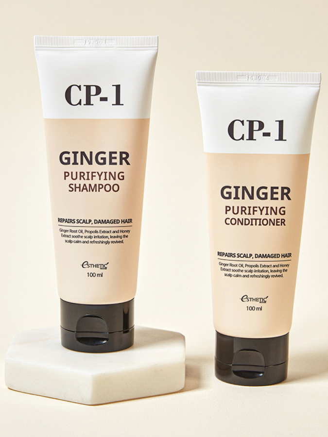 Имбирный кондиционер для волос ESTHETIC HOUSE CP-1 Ginger Purifying Conditioner