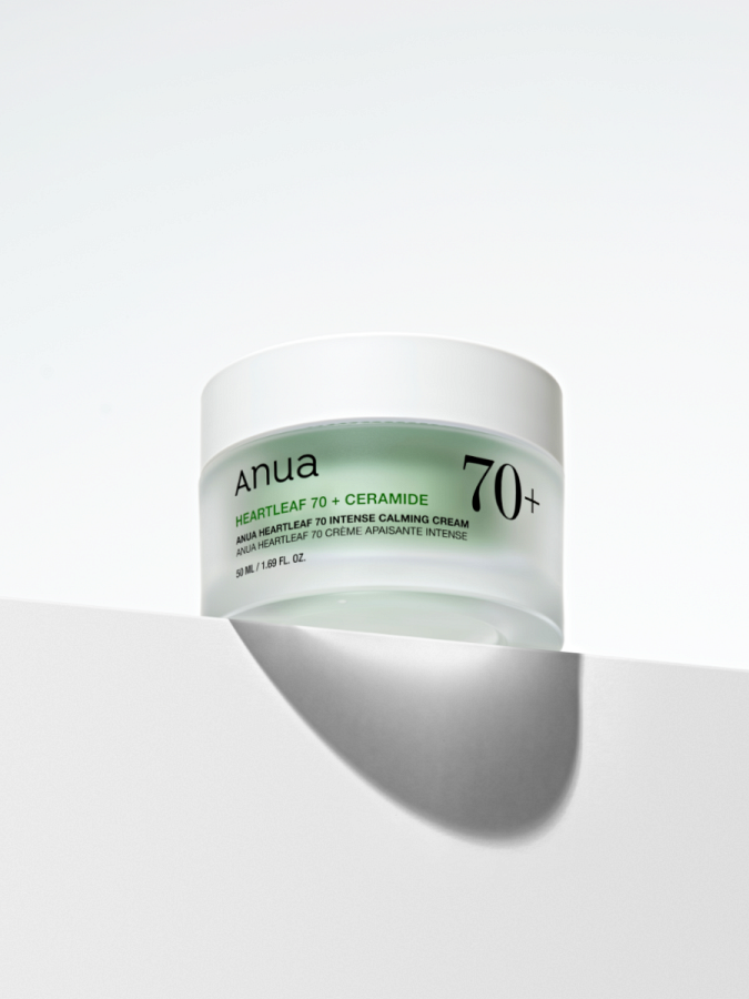 Интенсивный успокаивающий крем для лица с экстрактом хауттюйнии ANUA Heartleaf 70+ Ceramide Intense Calming Cream