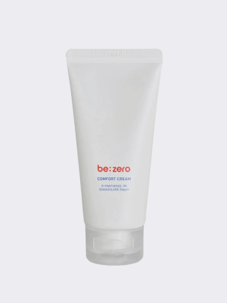 Успокаивающий крем для лица с пантенолом и гвайазуленом Derma Factory Be Zero Comfort Cream Успокаивающий крем для лица с пантенолом и гвайазуленом Derma Factory Be Zero Comfort Cream