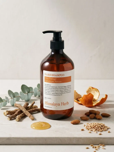 Очищающий шампунь для волос с эсктрактом эвкалипта и мандарина NARD Tangerine Eucalyptus Shampoo