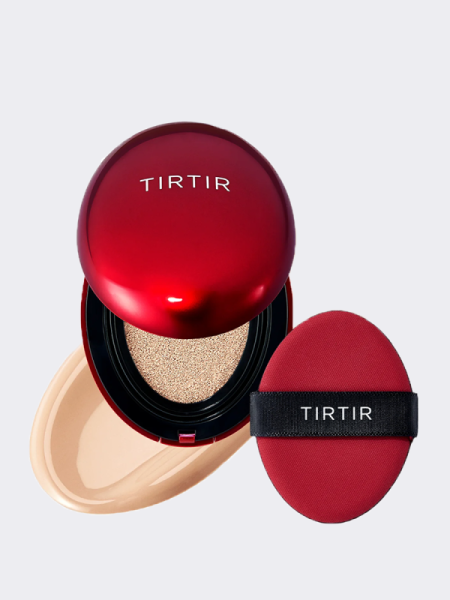 Тональный кушон с полуматовым финишем TIRTIR Mask Fit Red Cushion 21C Cool Ivory