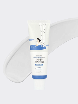 Увлажняющий солнцезащитный крем с берёзовым соком Round Lab Birch Juice Moisturizing Sun Cream SPF50+ PA++++