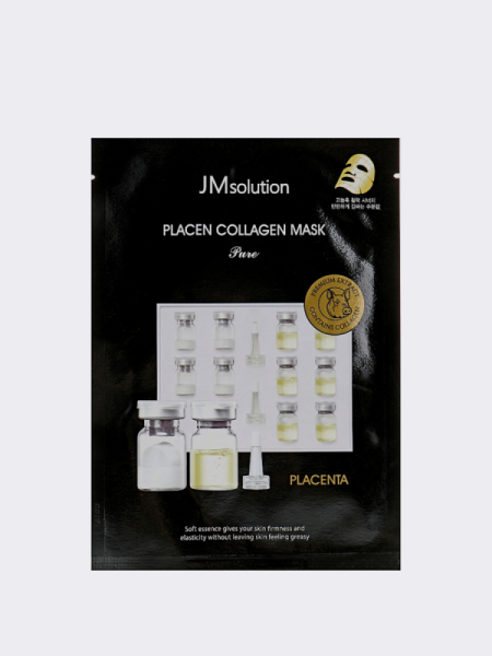 Тканевая плацентарная маска для лица с коллагеном JMsolution Placen Collagen Mask Тканевая плацентарная маска для лица с коллагеном JMsolution Placen Collagen Mask